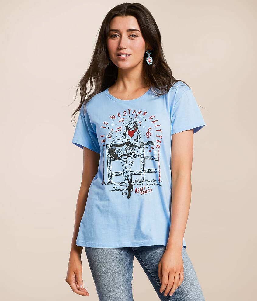 Cowgirl Guitar T-Shirt