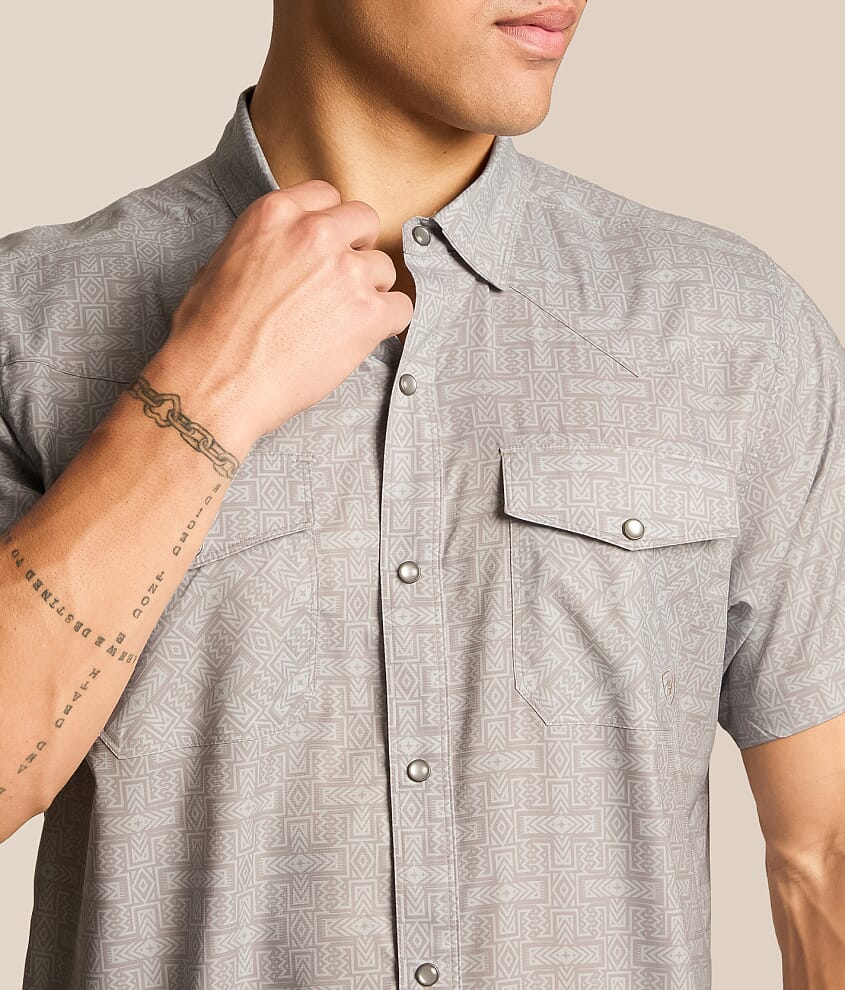 Fitted Ventek Western Shirt