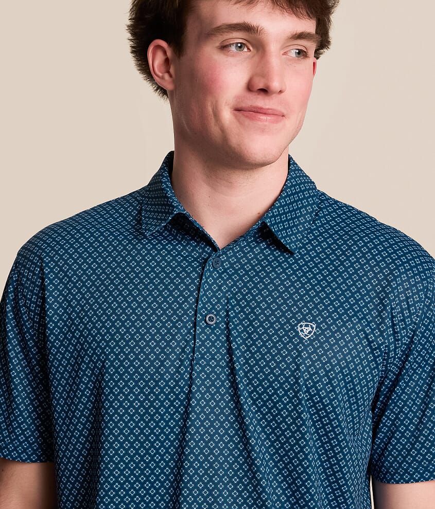 Dark Medallion TEK Performance Polo