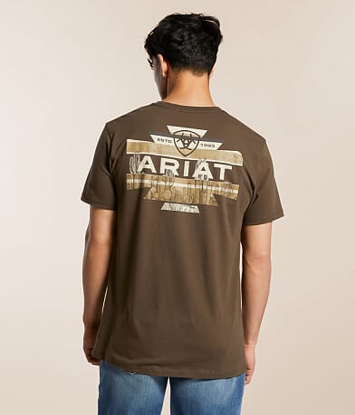 Ariat Saddle Blanket Badge T-Shirt front view