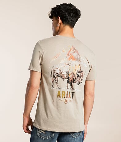 Ariat Buffalo Arrowhead Legacy T-Shirt front view