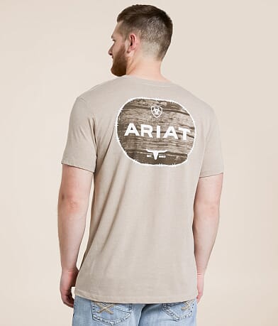 Ariat Wooden Barb Seal T-Shirt front view