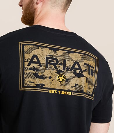 Ariat Desert Camo Box T-Shirt BACK