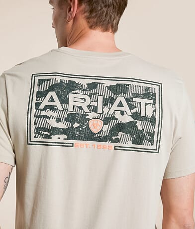 Ariat Desert Camo Box T-Shirt back view