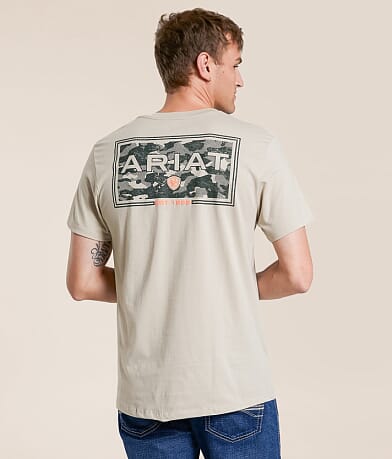 Ariat Desert Camo Box T-Shirt front view