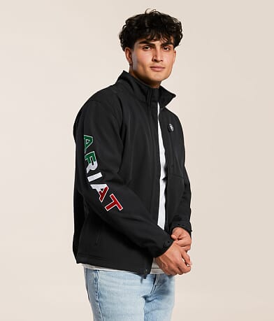 Ariat Logo 2.0 Mexico Softshell Jacket front view