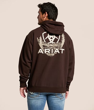 Ariat Woodland Lock Hooded Sweatshirt front view