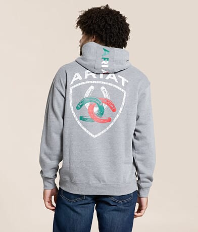 Ariat Tres Herradura Hooded Sweatshirt front view