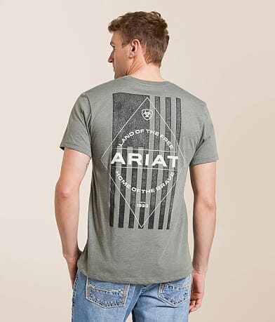 Ariat Diamond Flag T-Shirt front view