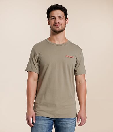 Ariat Made Tough Bronc T-Shirt front view