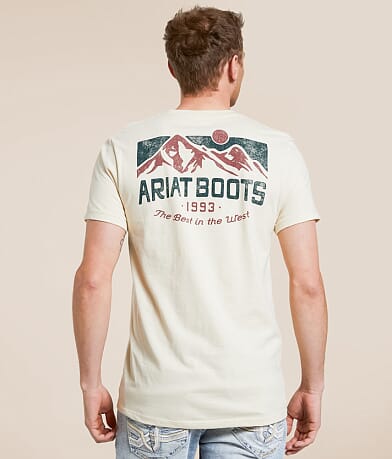Ariat Western Mountain Stamper T-Shirt front view