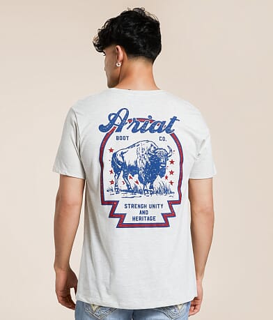 Ariat Bison Archer T-Shirt back view