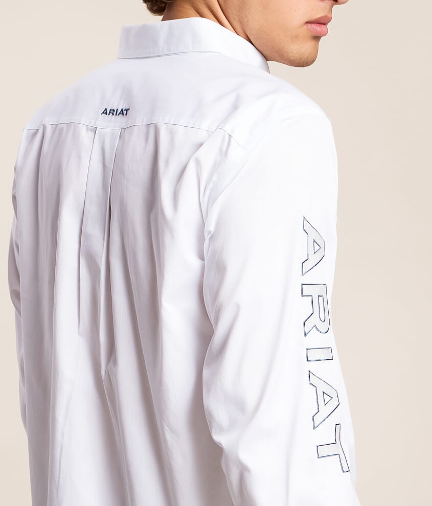 Team Logo Twill Fitted Shirt