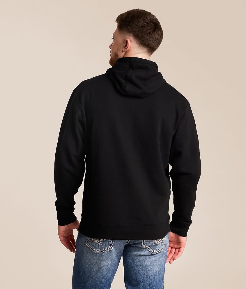 Embossed Logo Hooded Sweatshirt