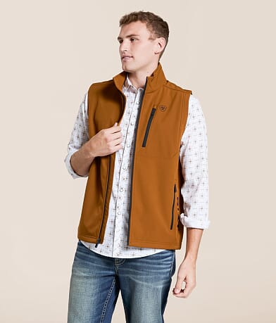 Ariat Logo 2.0 Patriot Softshell Vest front view