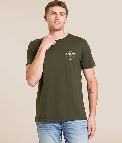 Ariat Lockup Flag T-Shirt FULL_RIGHT_SIDE