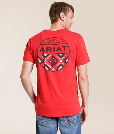 Ariat Circle Weave T-Shirt front view