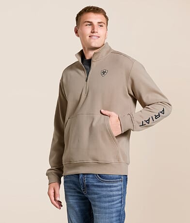 Ariat Quarter Zip Pullover front view