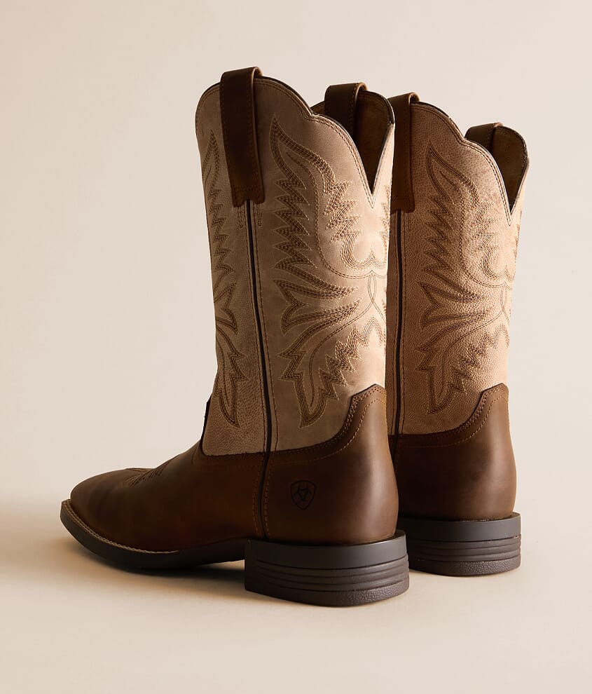 Brush Creek Leather Cowboy Boot