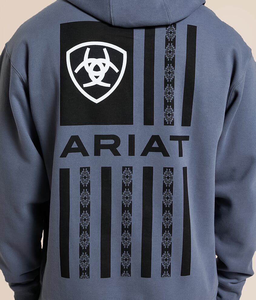 Southwest Split Flag Hooded Sweatshirt