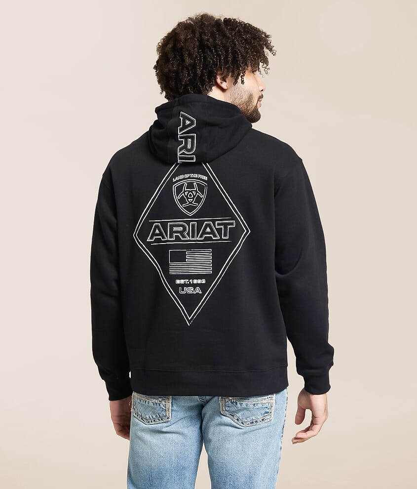 Chalk Diamond Hooded Sweatshirt