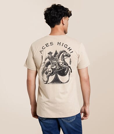 Ariat Aces High Bronc T-Shirt front view