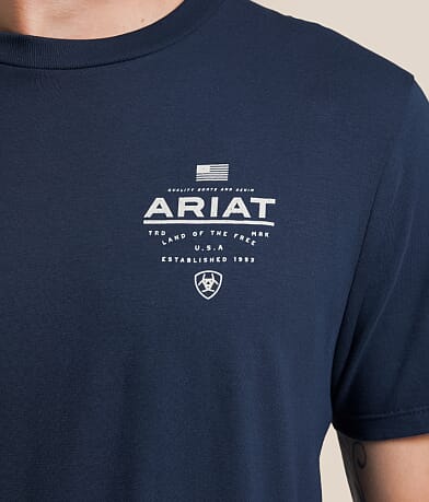 Ariat Lockup Flag T-Shirt misc detail 1 view