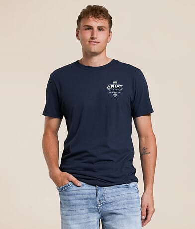 Ariat Lockup Flag T-Shirt full right side view