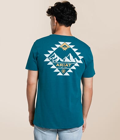 Ariat Stacked Mesa Window T-Shirt front view