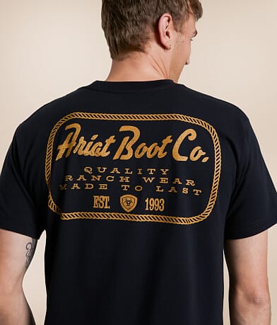 Ariat Quality Ranch Rope T-Shirt back view