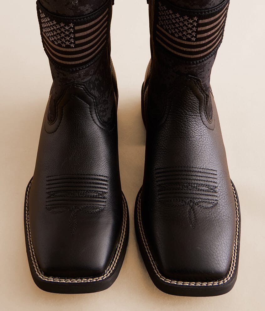 Sport Patriot Leather Cowboy Boot