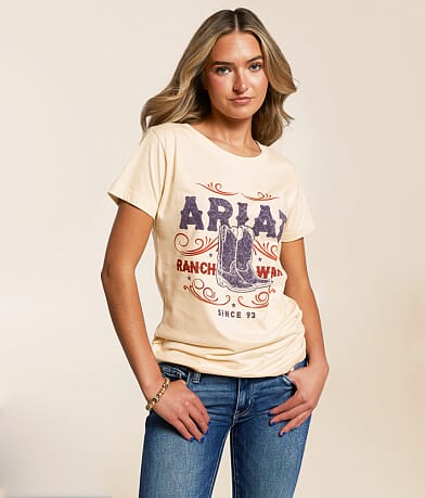 Ariat Boots T-Shirt front view