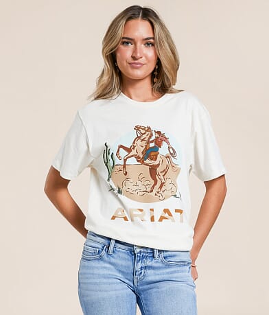 Ariat Ride On T-Shirt front view