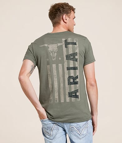 Ariat Established Patriot Stamper T-Shirt front view