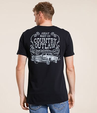Ariat Outlaw Country T-Shirt front view