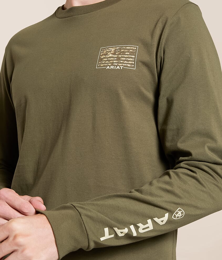 Flag Vertical Patriot T-Shirt