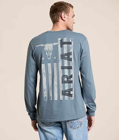Ariat Established Patriot T-Shirt front view