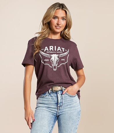 Ariat Skull Rope T-Shirt front view
