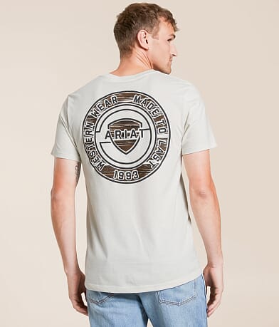 Ariat Woodgrain Shell T-Shirt front view