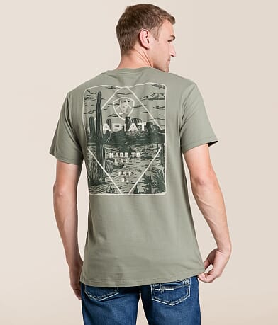 Ariat Diamond Card Desert T-Shirt front view