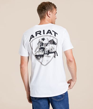 Ariat Layered Bronco Shield T-Shirt front view