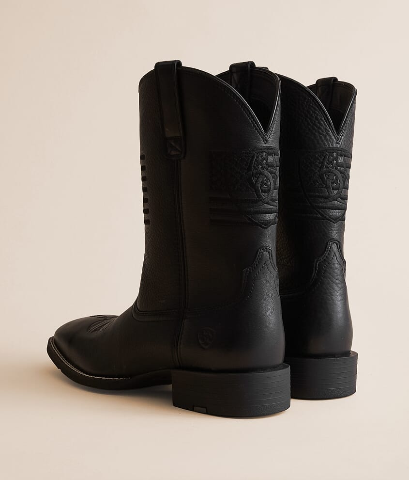 Sport Freedom Leather Cowboy Boot