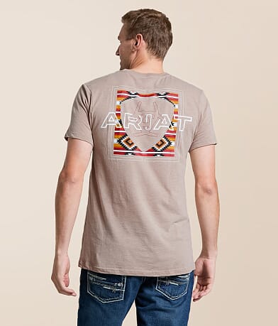 Ariat Aztec Outline T-Shirt front view