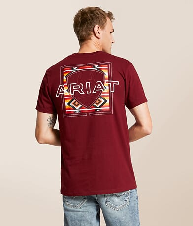 Ariat Aztec Outline T-Shirt front view