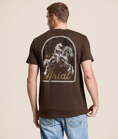 Ariat Tombstone Cowboy T-Shirt front view