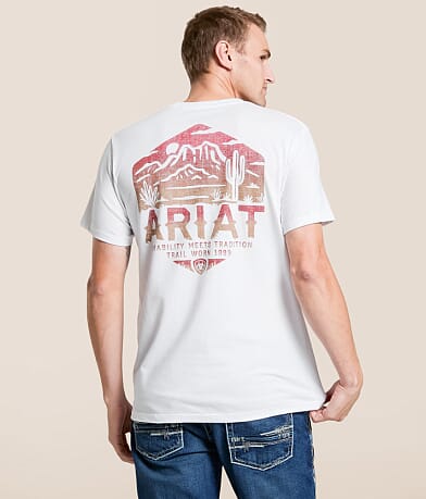 Ariat Canvas Desert T-Shirt front view