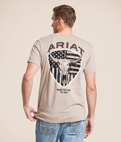 Ariat Longhorn Patriot T-Shirt front view