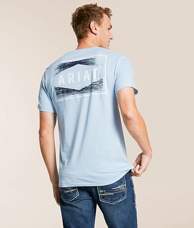 Ariat Wooden Sign Diamond T-Shirt front view