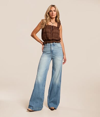 Ultra High Rise Wide Leg Stretch Jean