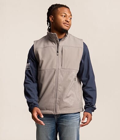 Vernon Embossed Softshell Vest